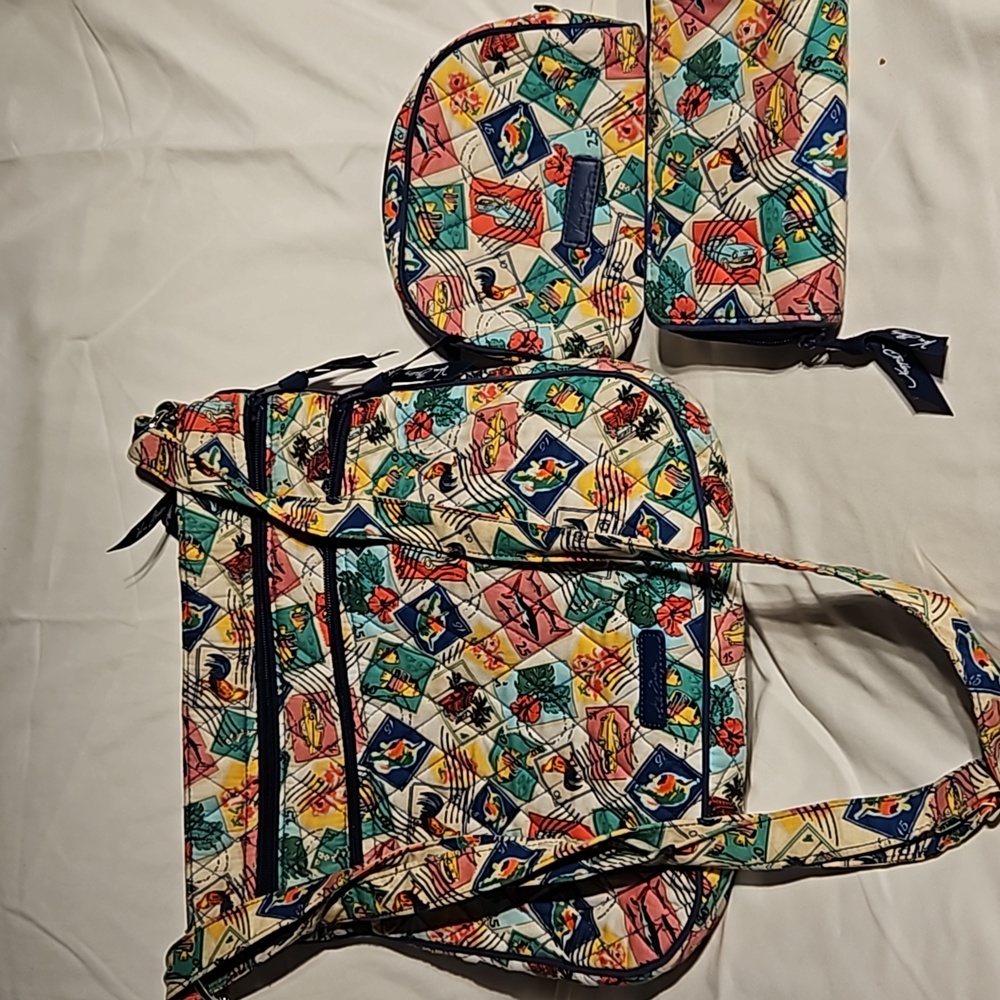 Vera Bradley bag,cosmetic, wallet